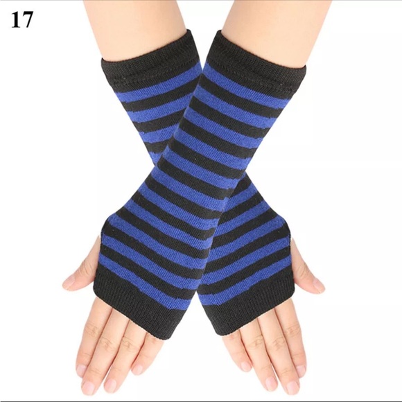 Scene Scenecore Emo Grunge Y2K Gloves - Picture 11 of 16